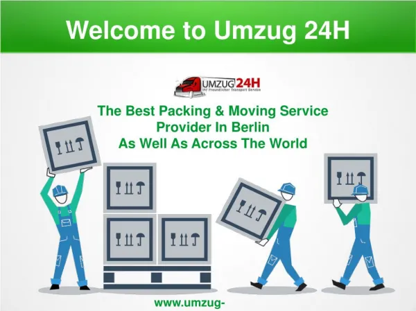 The Best Packing & Moving Service Provider In Berlin