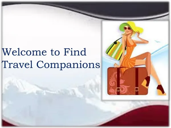 Welcome to Find Travel Companions