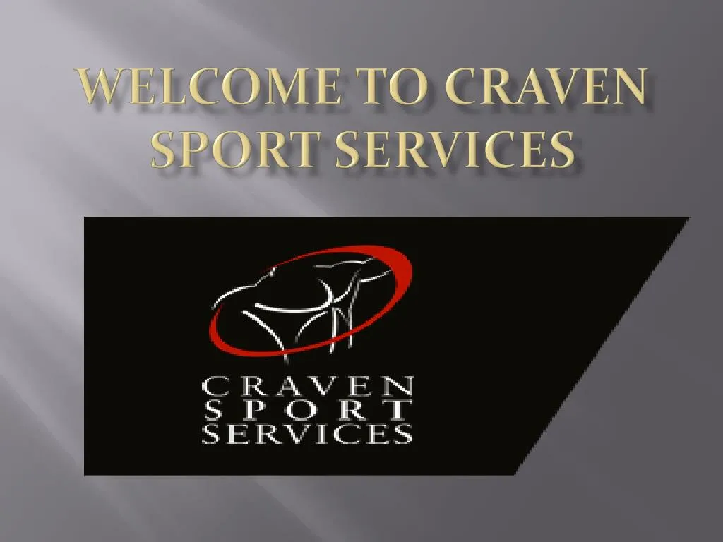 welcome to craven sport services