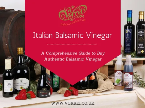 The Truth About Balsamic vinegar In 3 Minutes