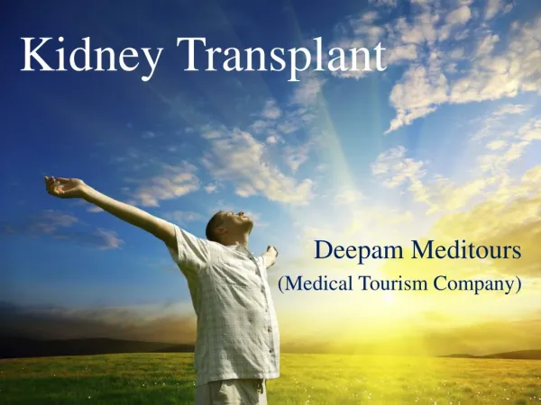 Kidney Transplant - the simplified guide