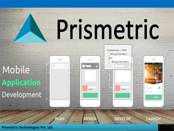 Mobile App Methodology- Prismetric