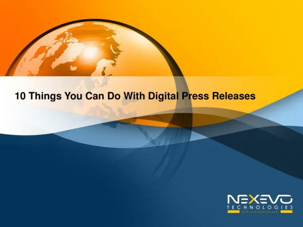 10 Things You Can Do With Digital Press Releases