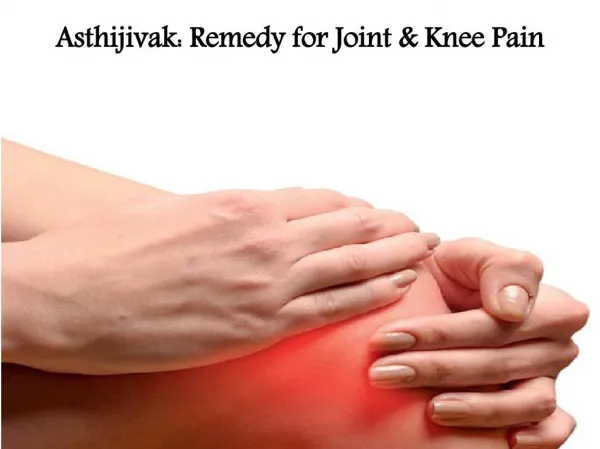 Asthijivak:-Muscle&knee Pain Relief Oil
