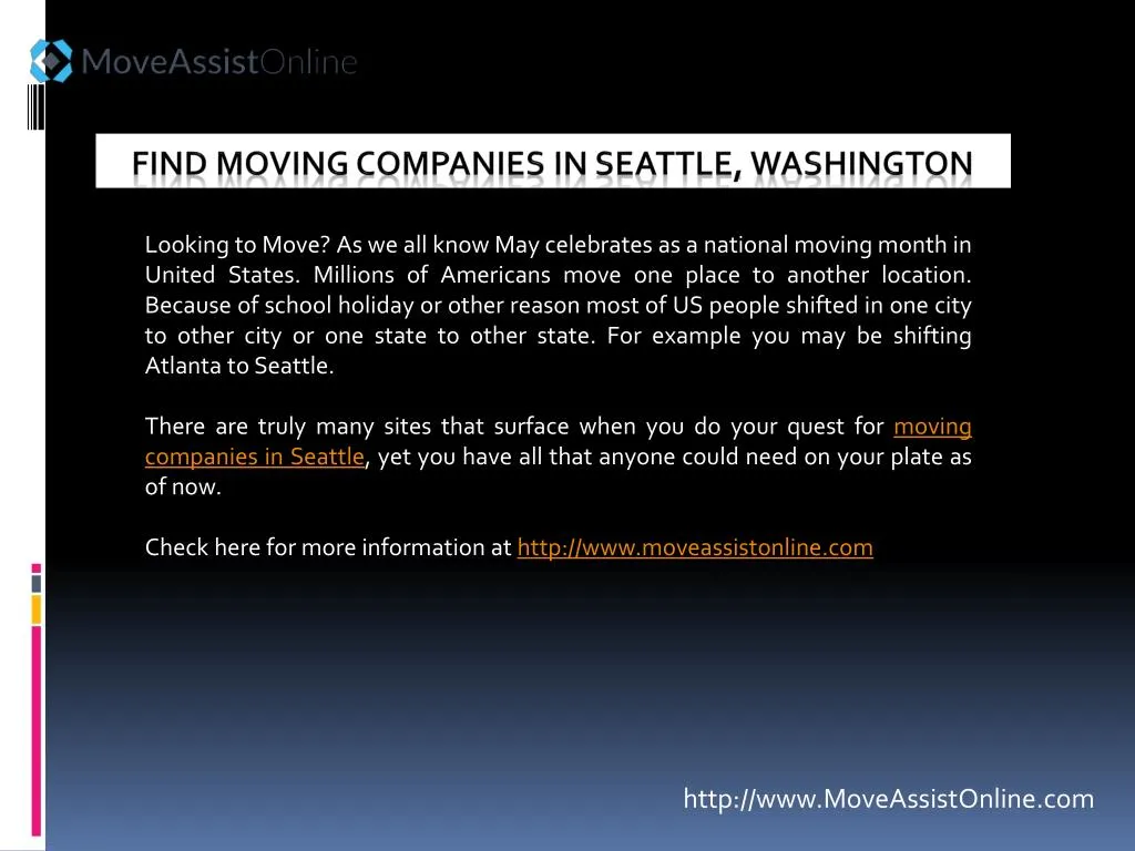 find moving companies in seattle washington