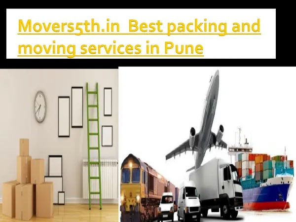 Movers5th.in Best packing and moving services in Pune