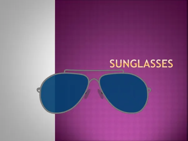 Sunglasses became a need for everyone for their lifestyle outfits.