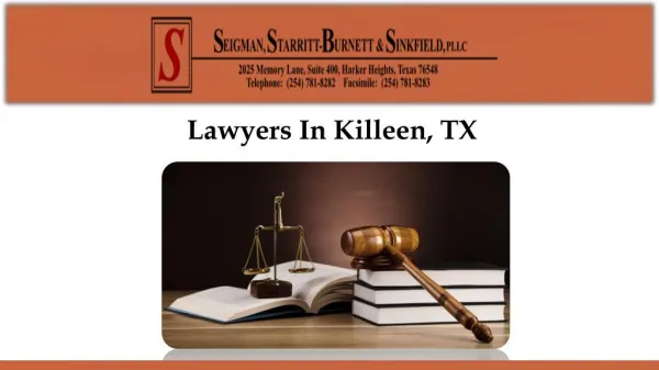 Lawyers In Killeen, TX