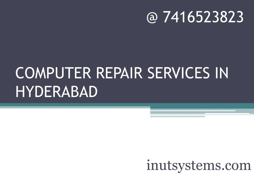 @ 7416523823 computer repair services in hyderabad