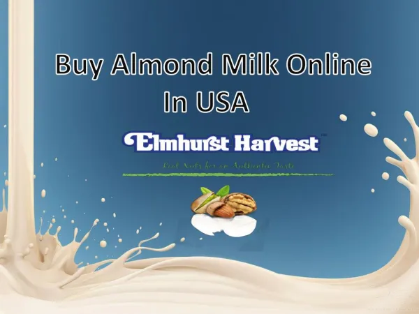 Buy Almond Milk Online in USA