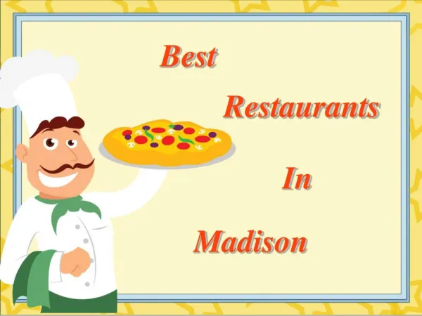 Best Restaurants In Madison
