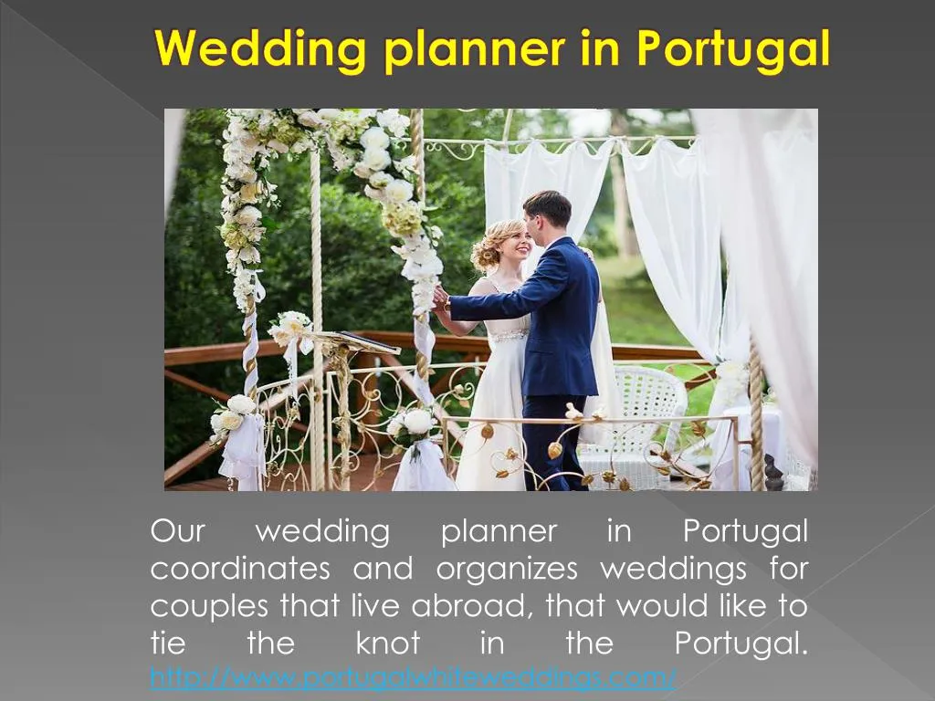 wedding planner in portugal