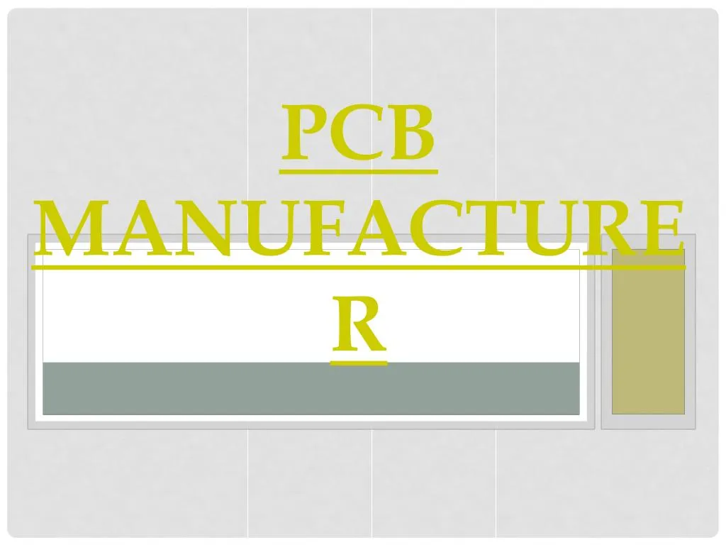 pcb manufacturer