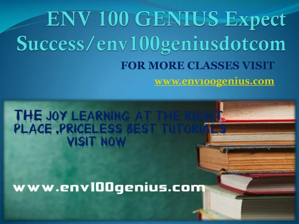 env 100 genius expect success env100geniusdotcom