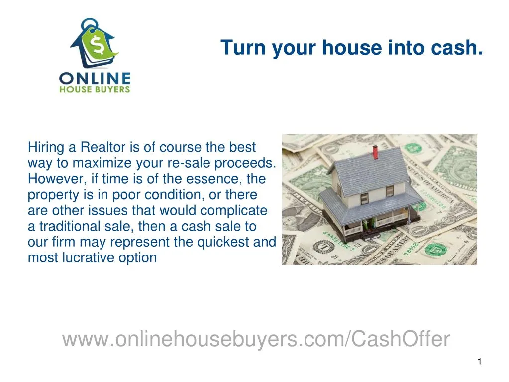 turn your house into cash