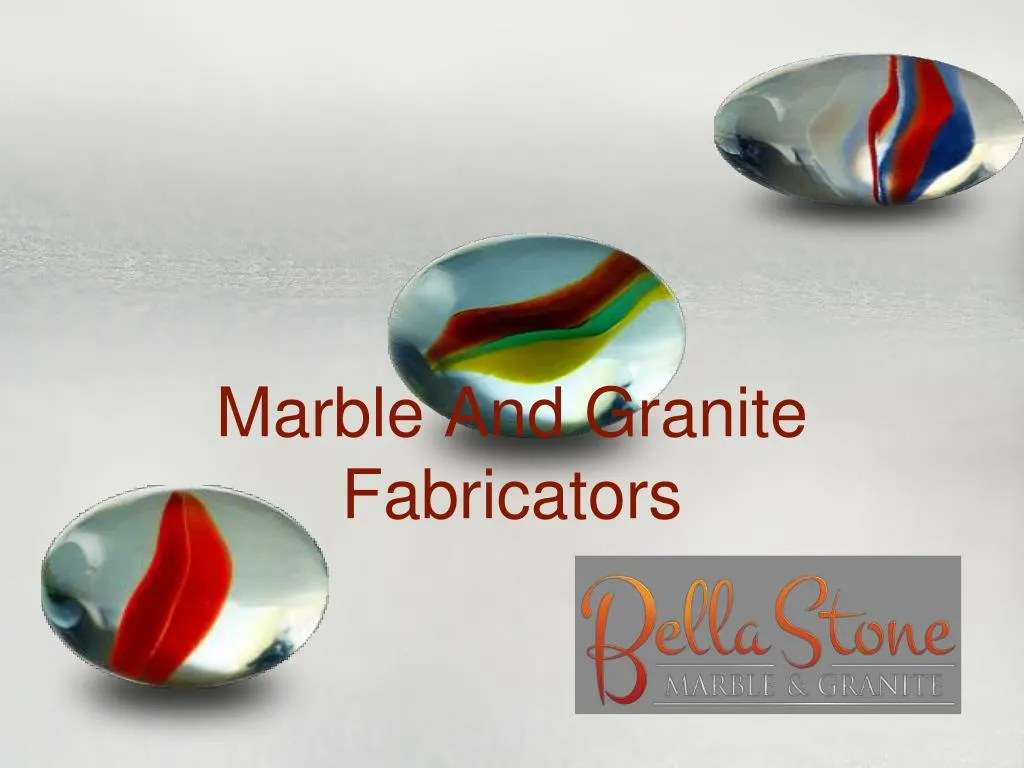 marble and granite fabricators