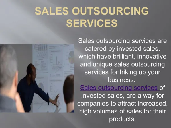 Sales Firms