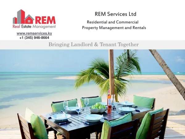 An Independent & Professional Property Management and Rental Company in the Cayman Islands