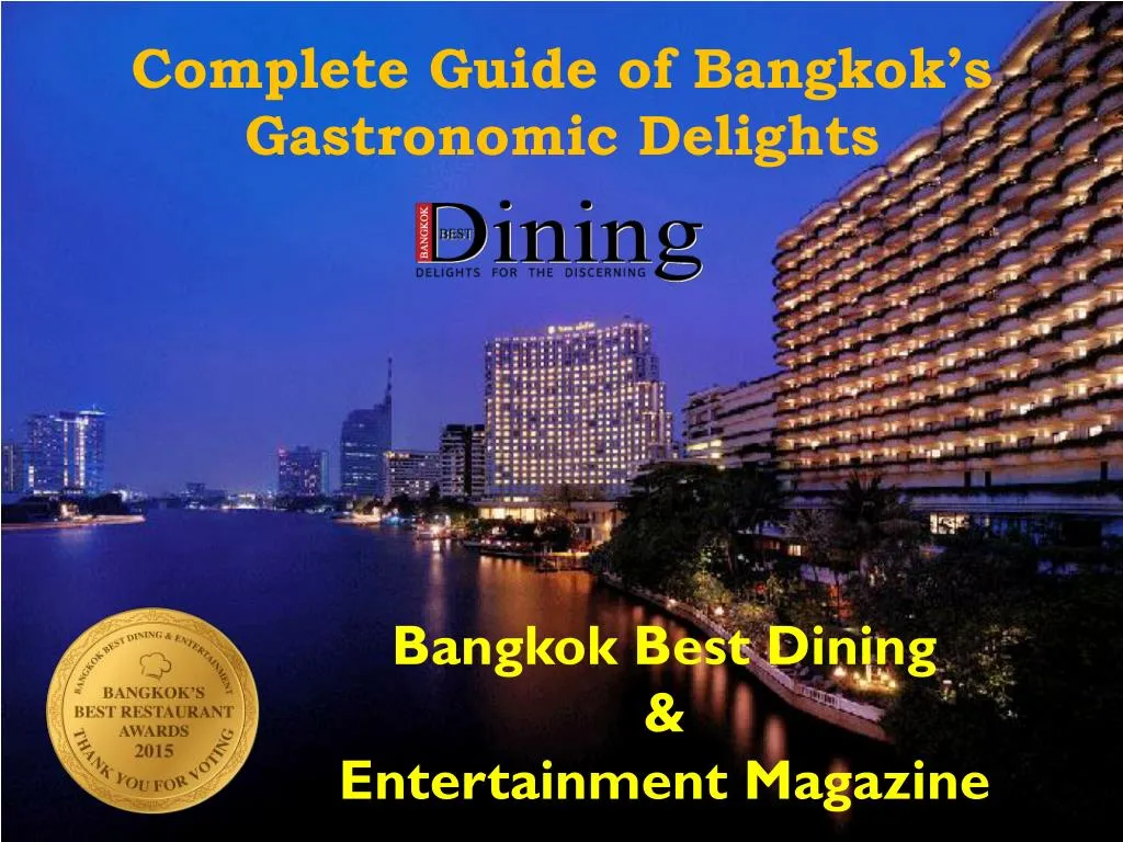 complete guide of bangkok s gastronomic delights