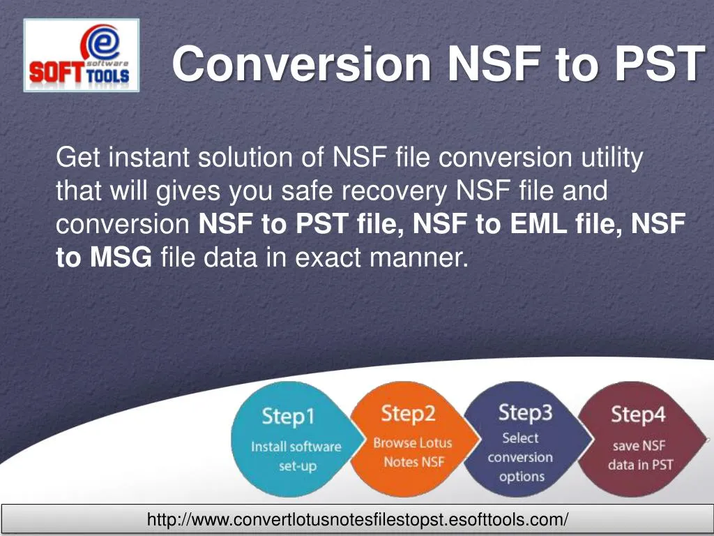 conversion nsf to pst