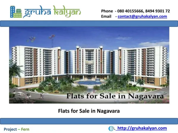 Flats For Sale in Bangalore