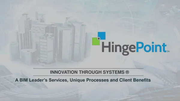 HingePoint BIM Company Overview