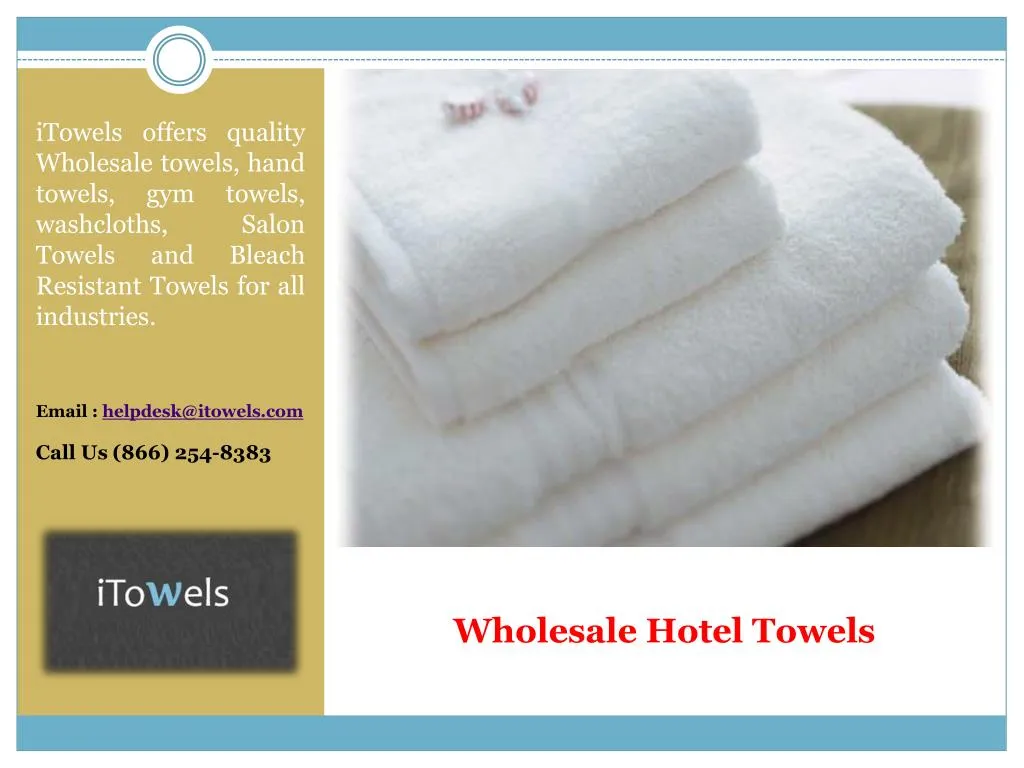 wholesale hotel towels