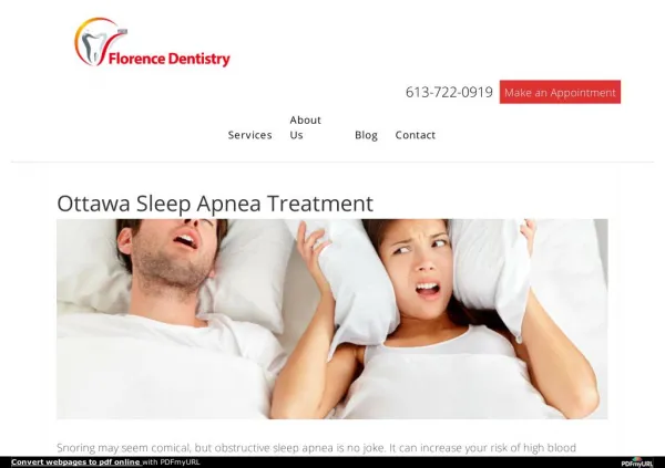 Ottawa Sleep Apnea Treatment