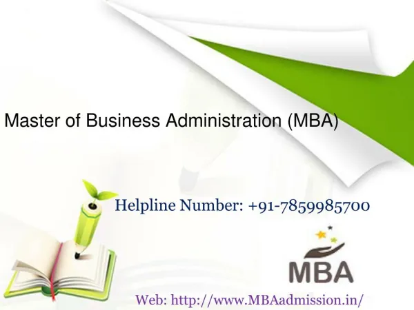 MBA Admission in India | Top MBA Colleges in India