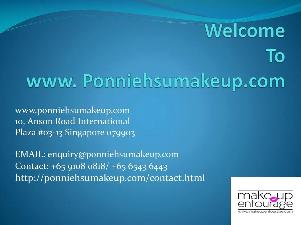 welcome to www ponniehsumakeup com