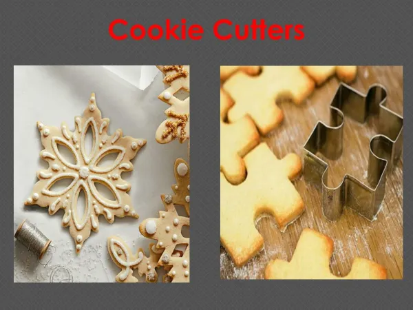 Sale on Various Kinds of Cookie Cutters