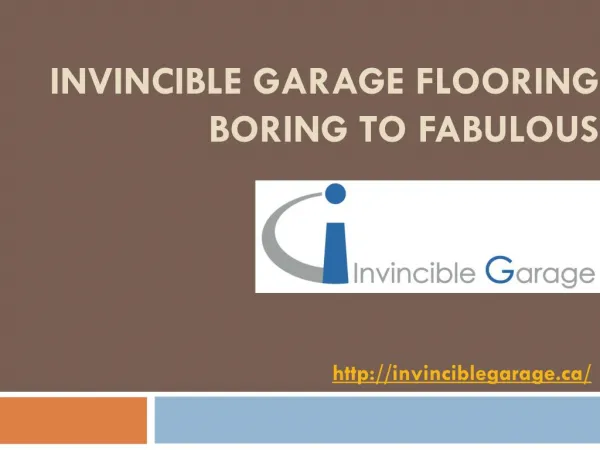 Invincible Garage Flooring: Boring to Fabulous