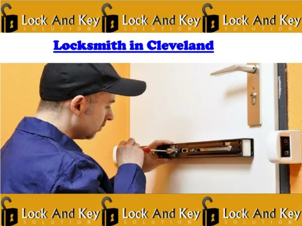 Locksmith in Cleveland
