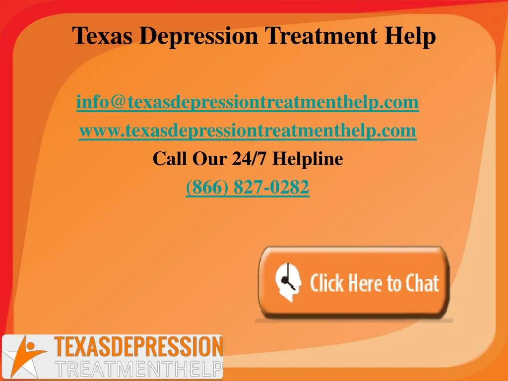 texas depression treatment help