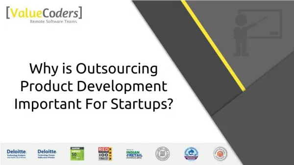 Why is Outsourcing Product Development Important For Startups?