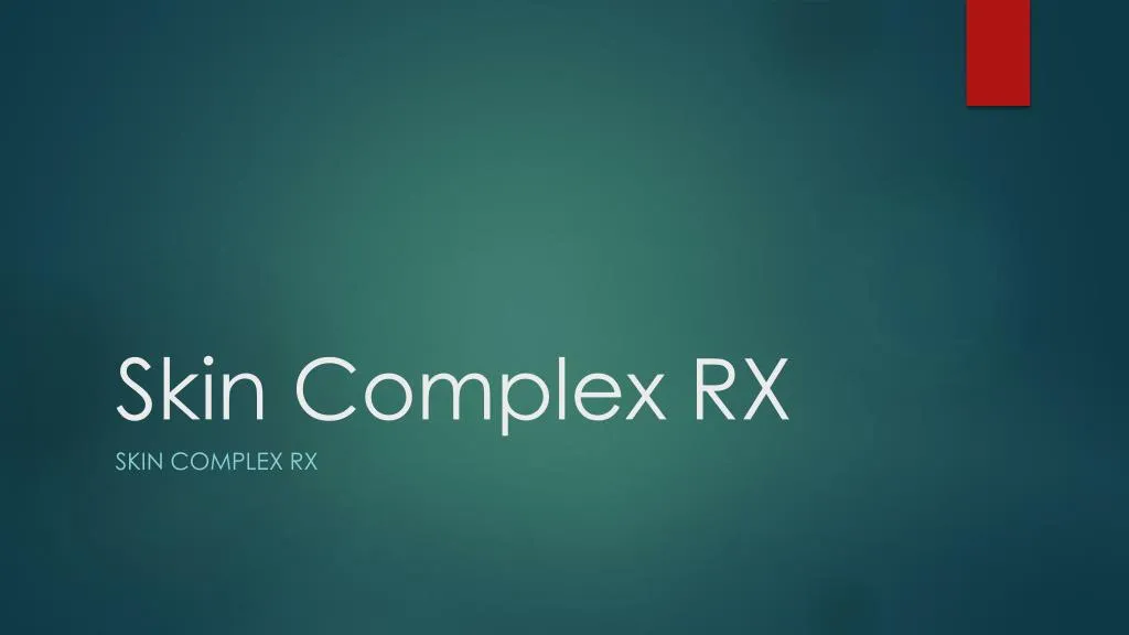 skin complex rx