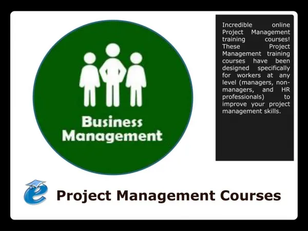 project management courses