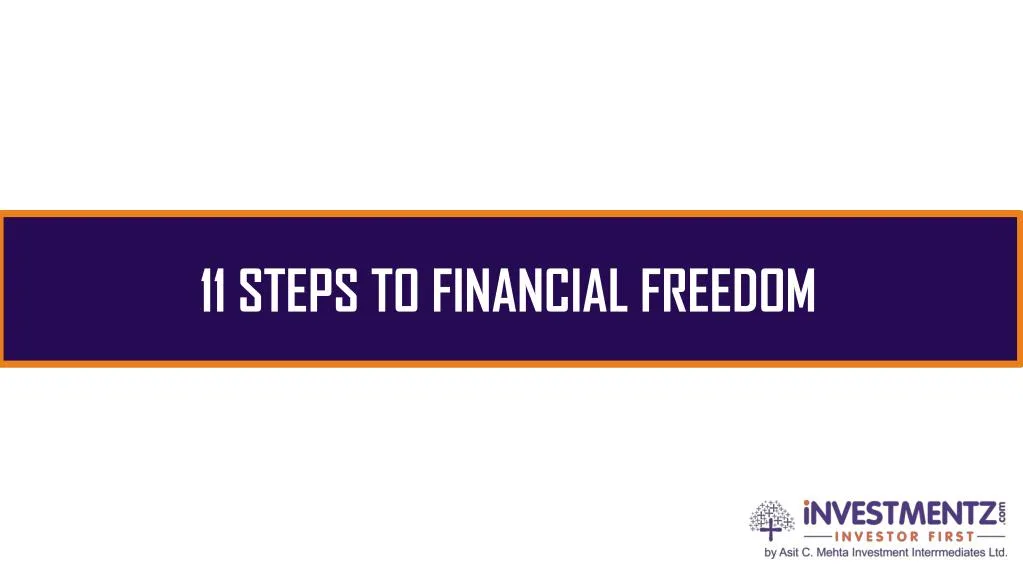 11 steps to financial freedom