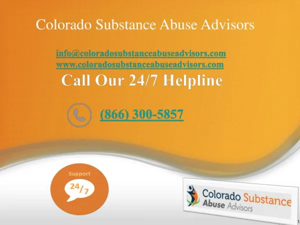 Colorado substance Abuse Advisors