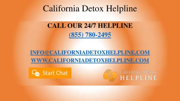 California Detox Helpline