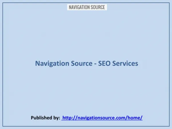Navigation Source - SEO Services