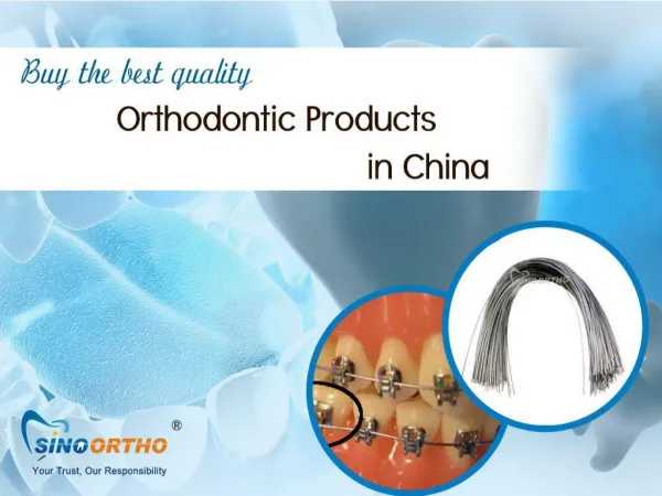 Buy the best quality orthodontic products in China