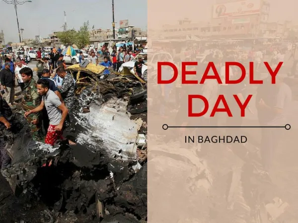 Deadly day in Baghdad
