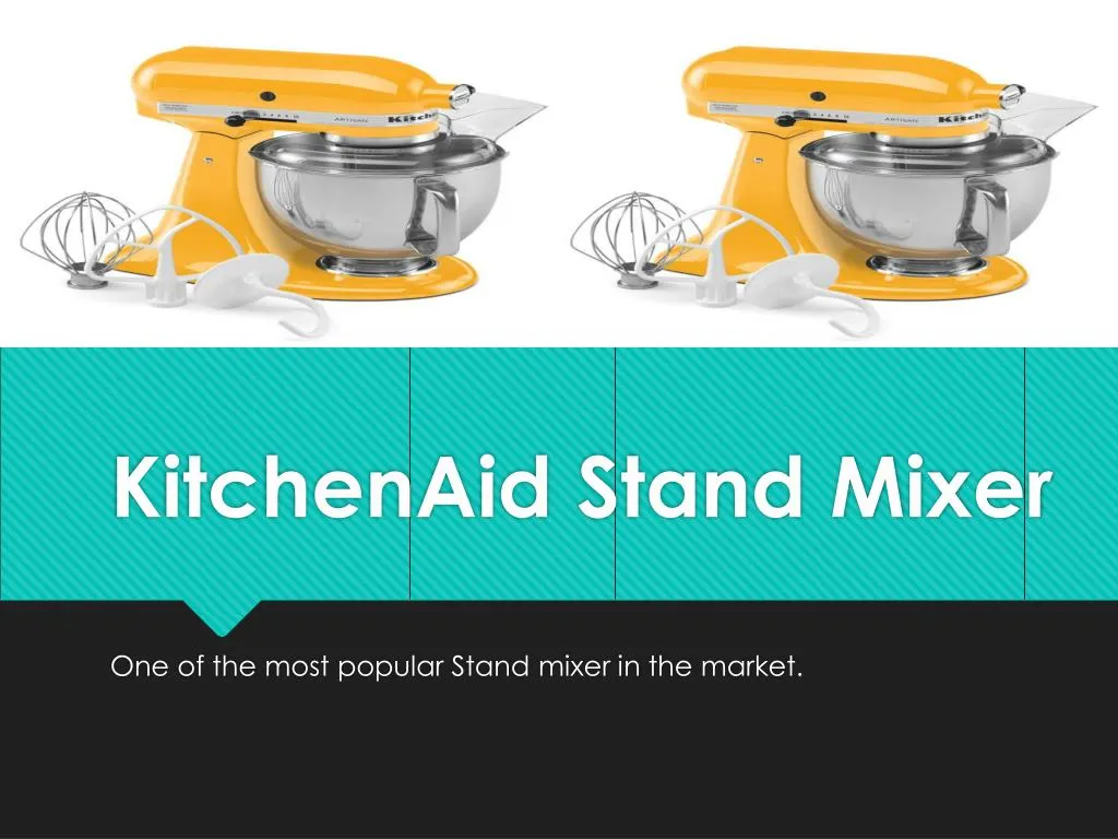 kitchenaid stand mixer