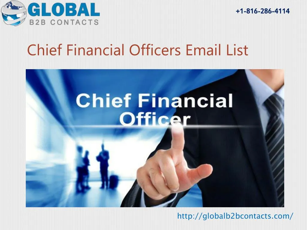 chief financial officers email list