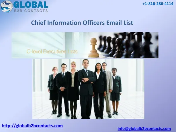 Chief Information Officers Email List