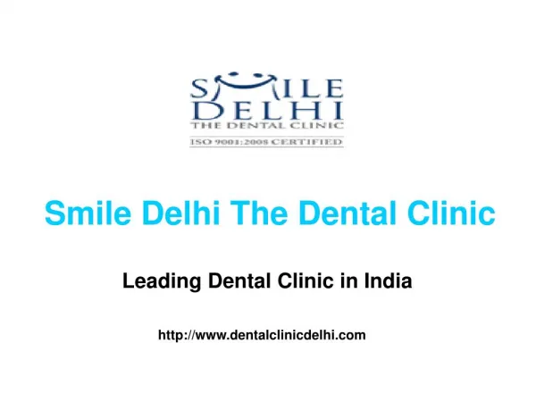 Best Dental Implant Specialist in India