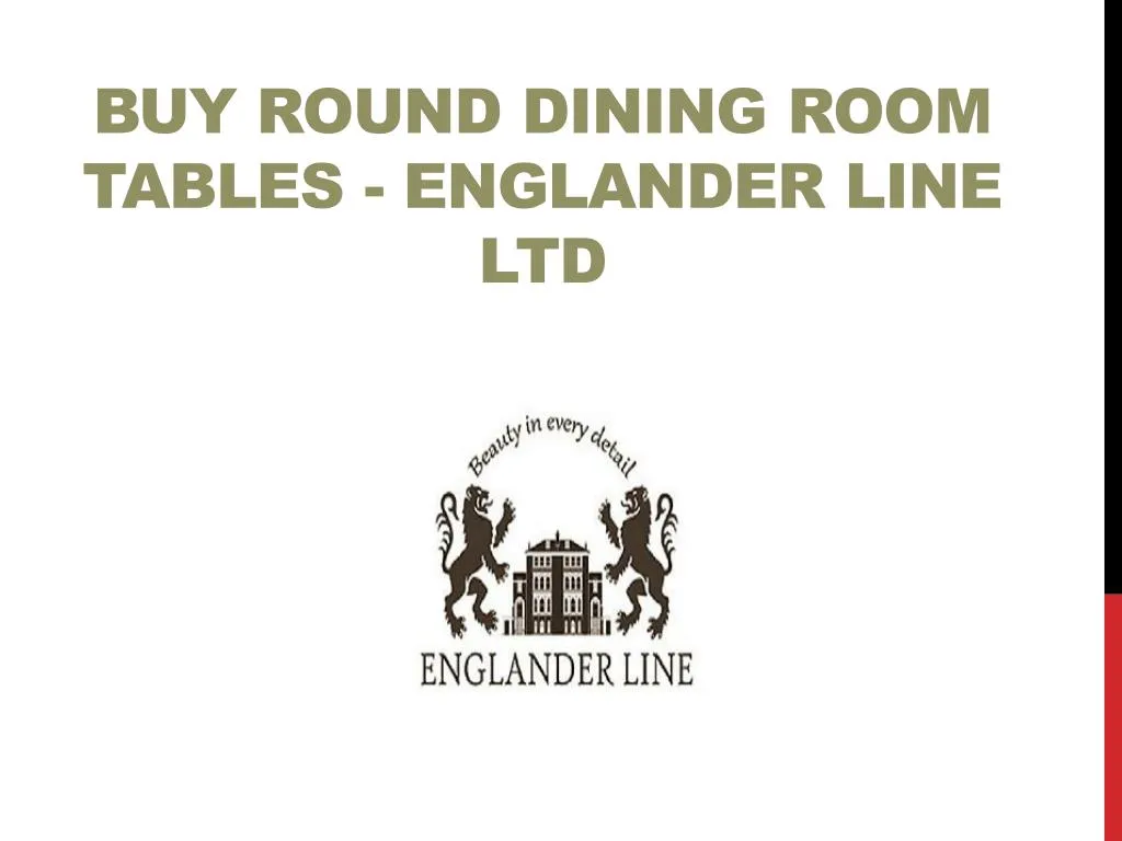 buy round dining room tables englander line ltd