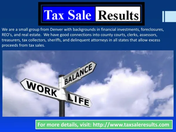Tax sale los angeles county