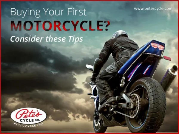 Tips to choosing a Motorcycle
